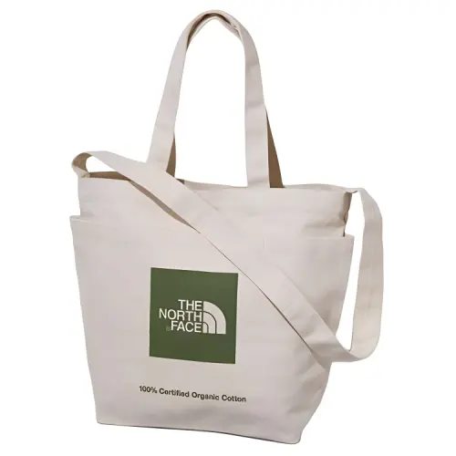 THE NORTH FACE 12L Tote Bag, Shopping Bag, Crossbody Bag, Handbag, Outdoor Bag Cotton White Unisex