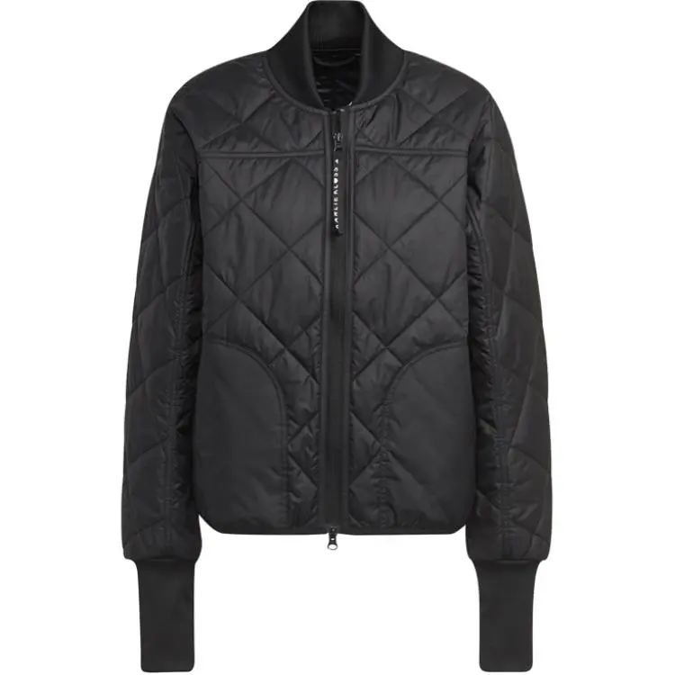 Adidas Jackets Women's Black Baseball Collar Moderate Other