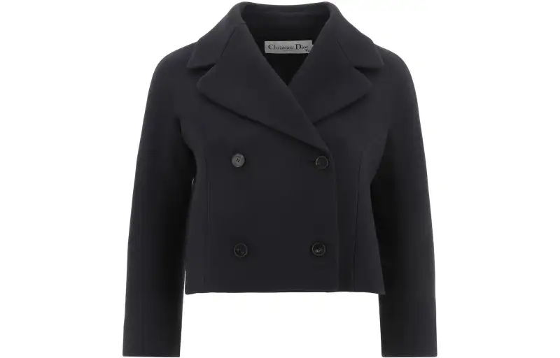 DIOR Quarterly New Products FW22 Jackets & Coats Women's Navy Blue