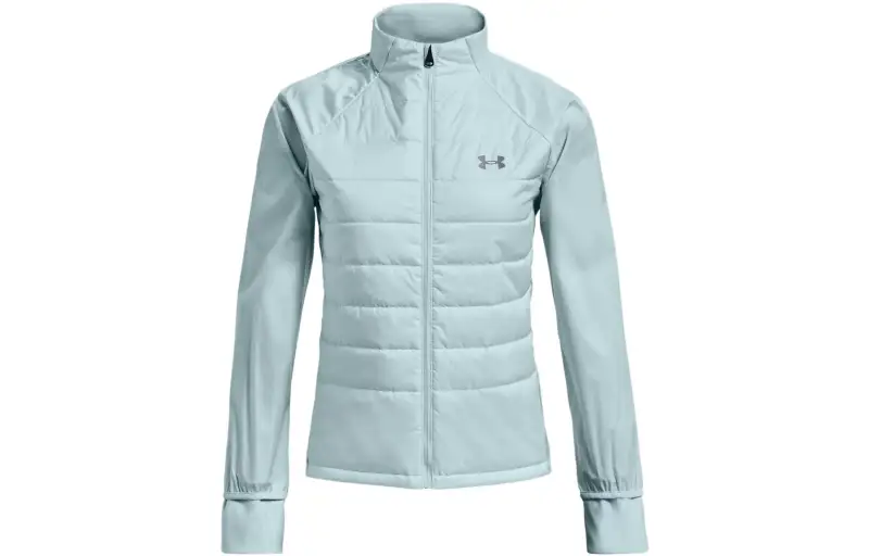 Under Armour Jackets Women's Light Blue Stand Collar Moderate Other