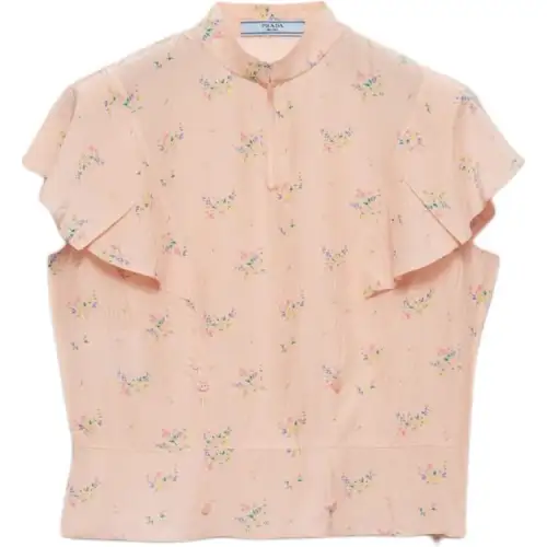 Prada floral-print shirt