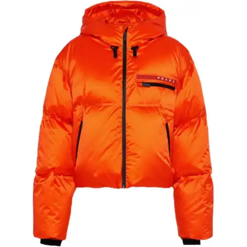 PRADA Jackets & Coats Women's Orange
