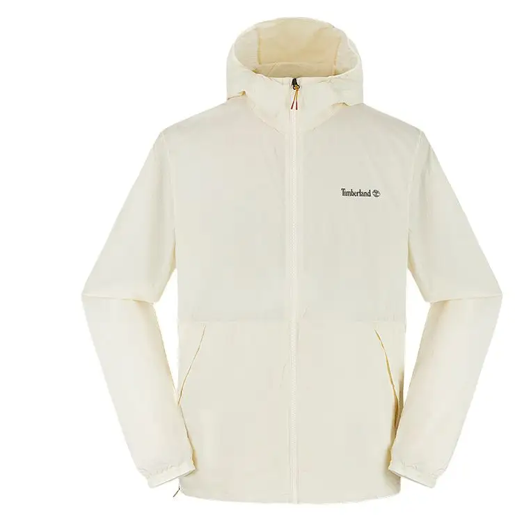 Timberland SS25 Windproof UV Protection Cooling Sun Protection Clothing Men's Vintage White