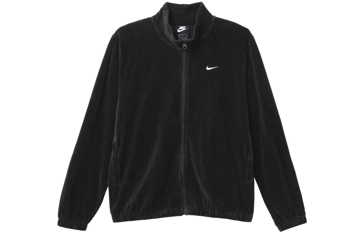 Nike Jackets Women's Black Stand Collar Moderate Other