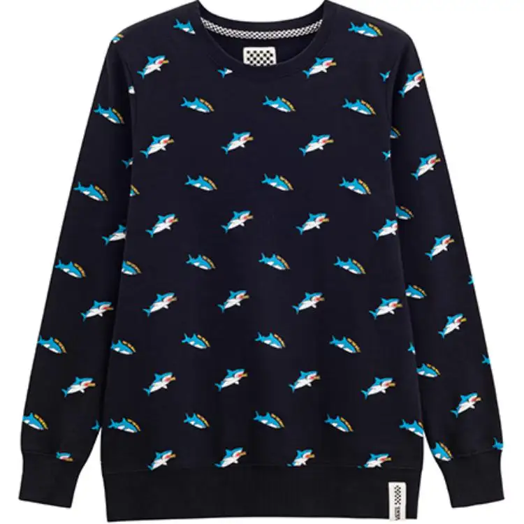 Vans Sweatshirts Women's Black Crew Neck Moderate