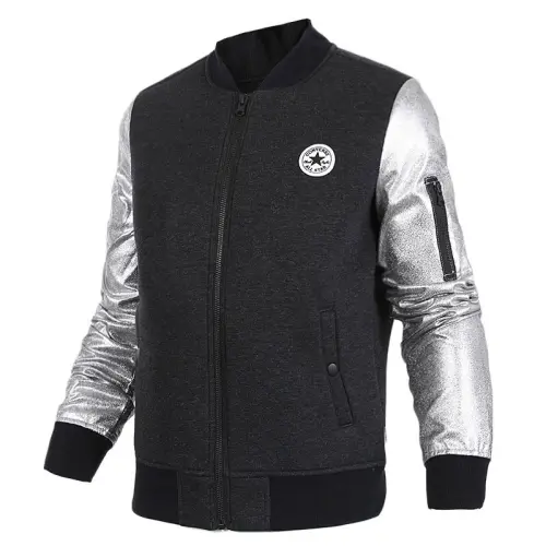 Converse OUTERWEAR Jackets & Coats Women's Black/Silver