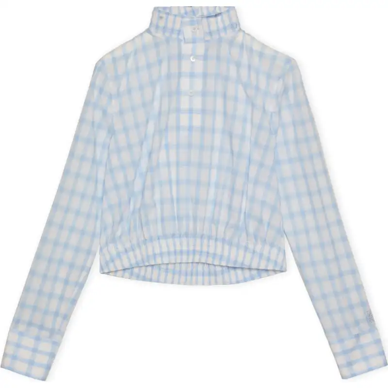 LOEWE Shirts Women's Blue Turtleneck Moderate Other