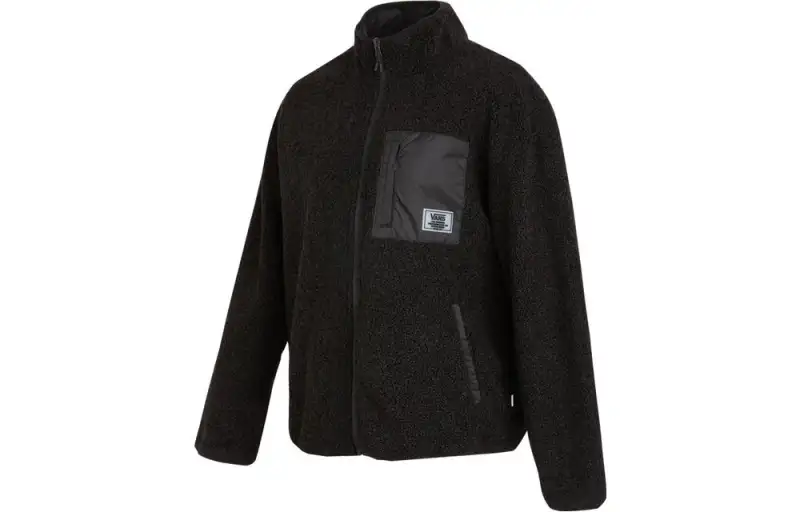 Vans Jackets Women's Black Stand Collar Moderate Workwear