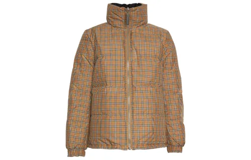 Burberry Down Jacket Women's Classical Style Yellow