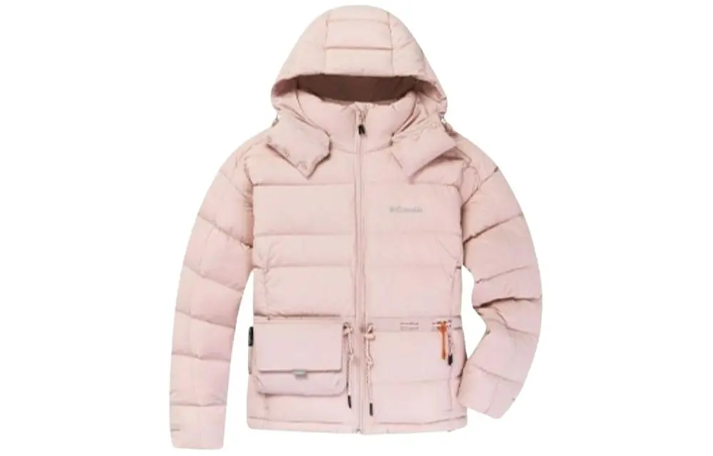 Columbia Down Jackets Women's Detachable Hood Thickened Down Jacket