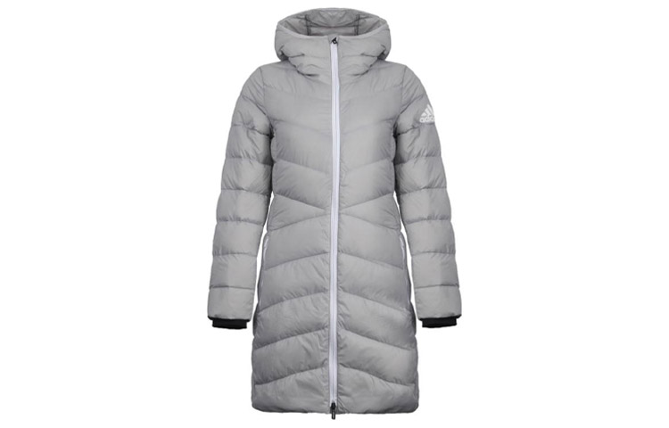 Женский пуховик adidas Куртка (серебристый)