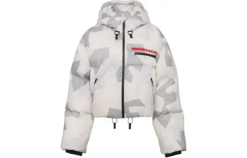 PRADA Down Jacket Women's Camouflage