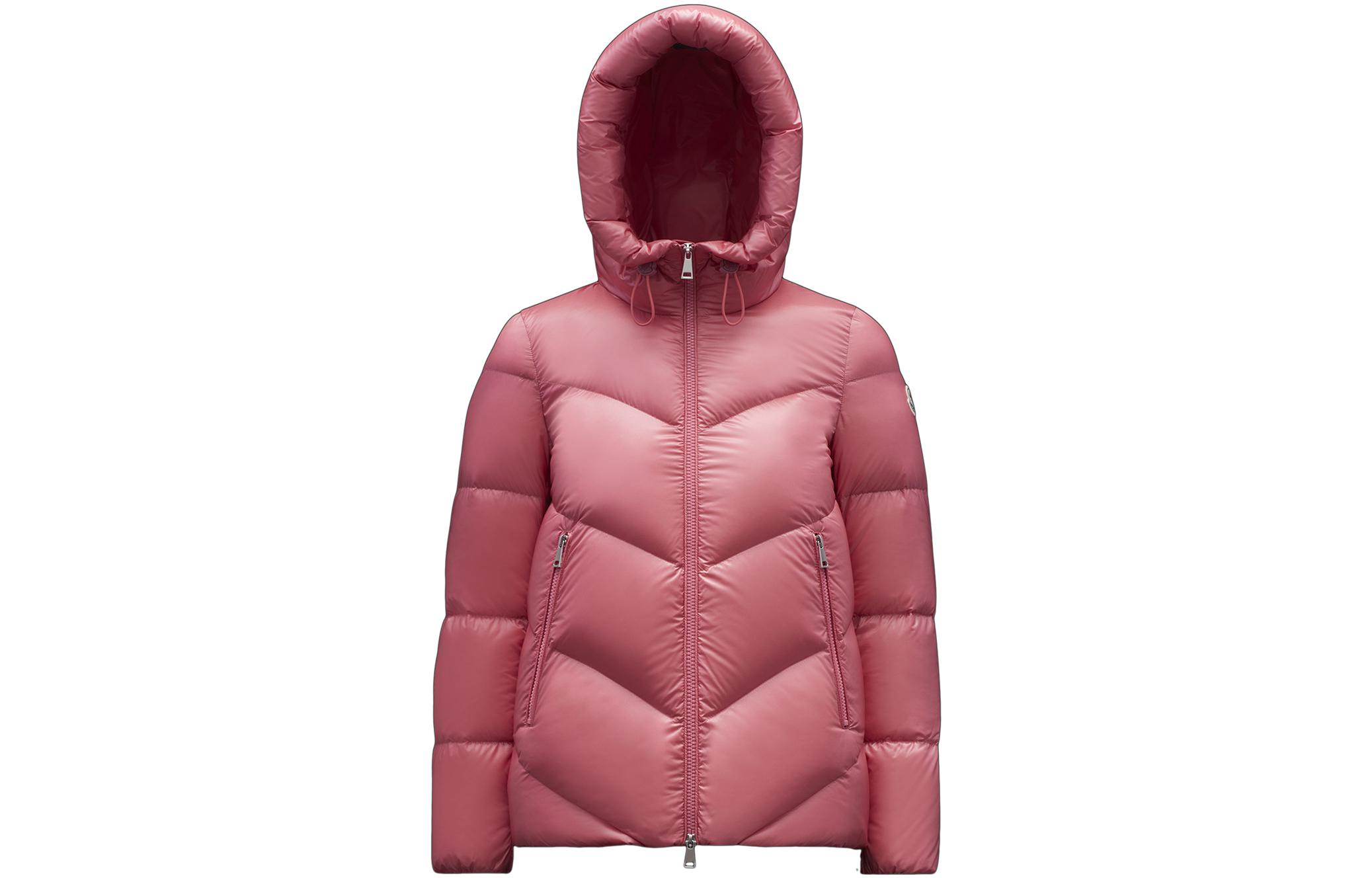 Женские куртка Moncler (розовый)
