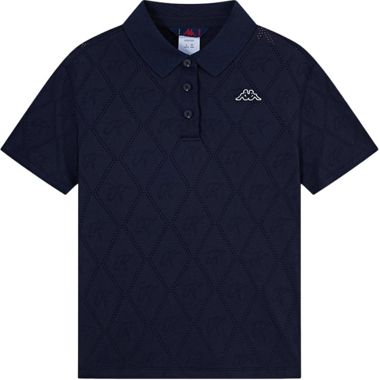 Женская футболка Kappa Polo (синяя)