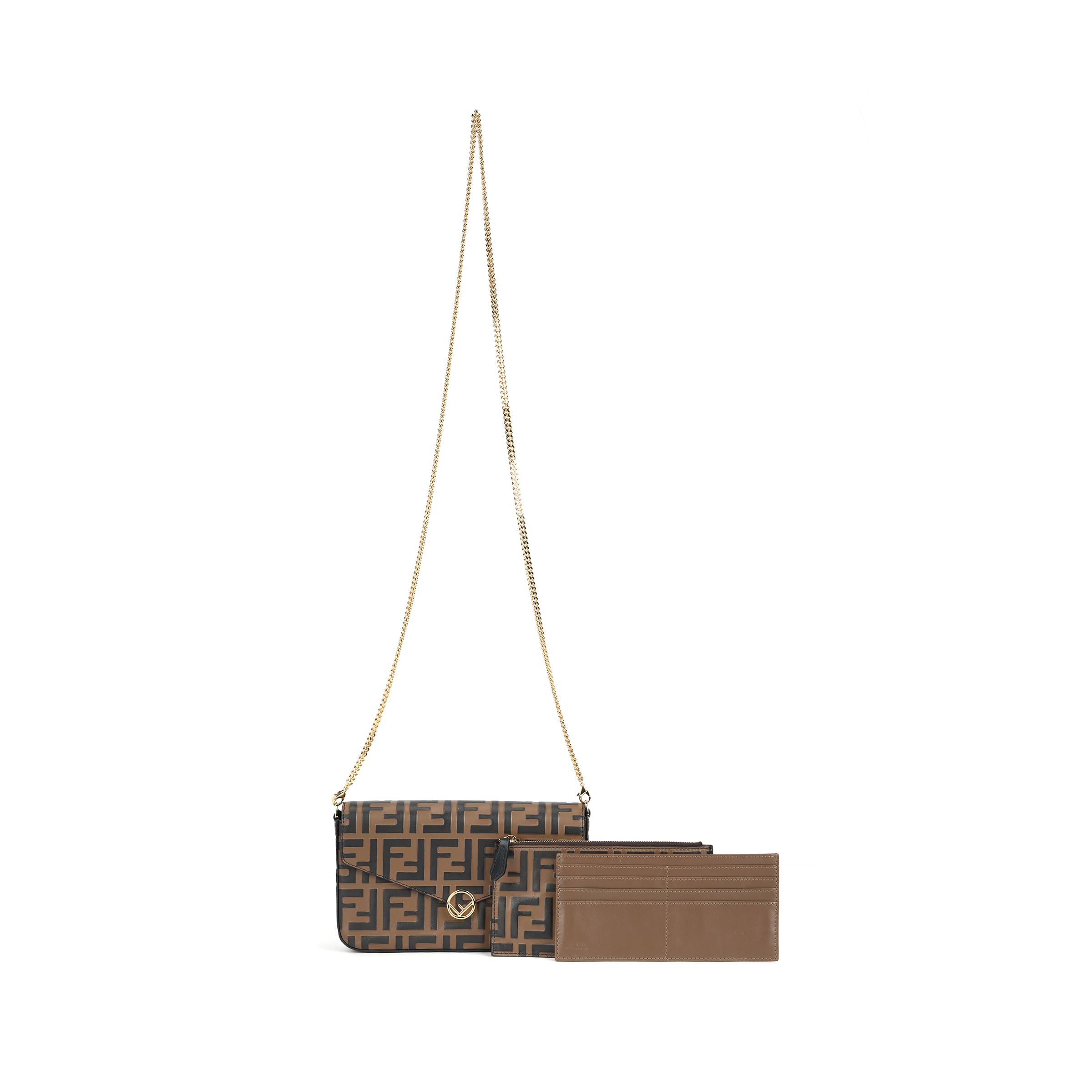 Женская сумка Fendi (коричневая)