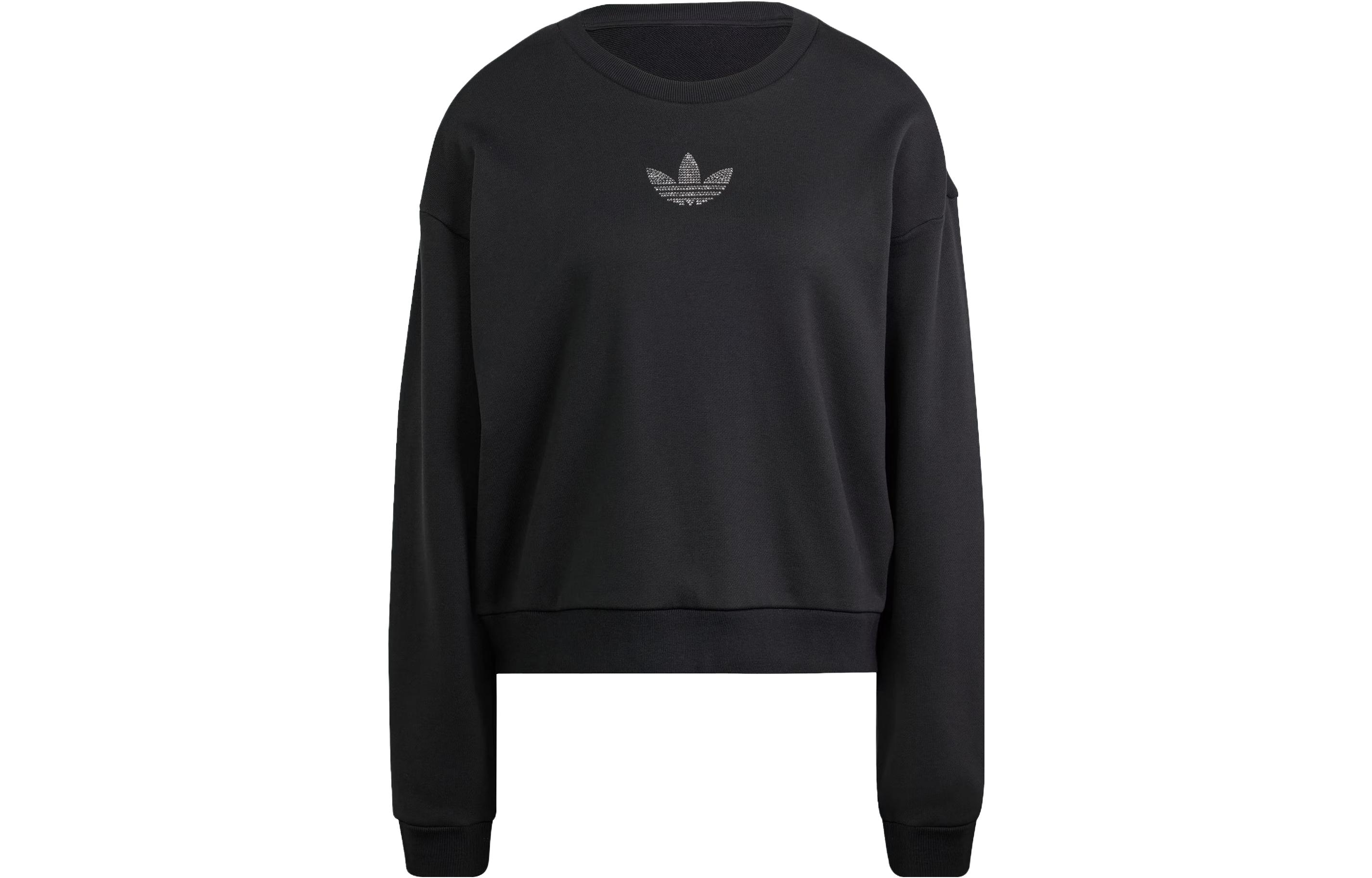 Adidas Originals Embellished Sweatshirt Women's Black