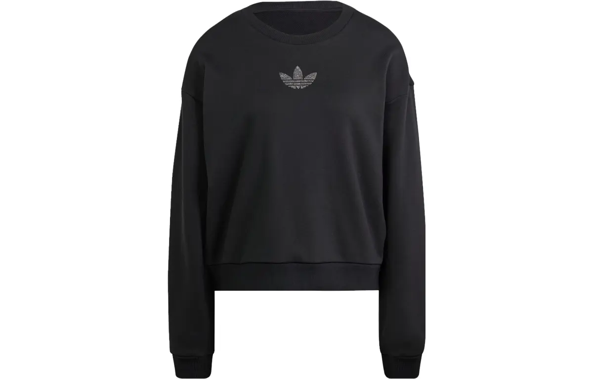 Adidas Originals Embellished Sweatshirt Women's Black