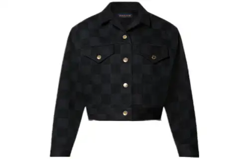 LOUIS VUITTON Damier Graphite Denim Jacket