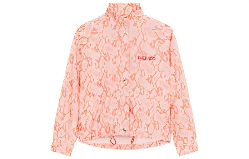 Kenzo python-pattern zip jacket