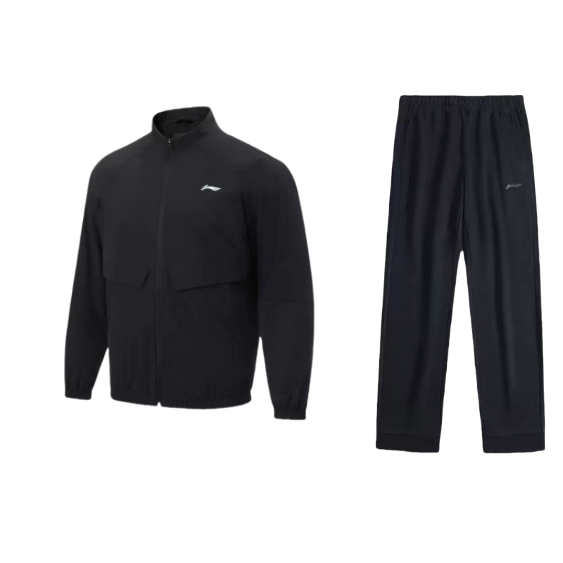 Li Ning Fitness Series Casual Sportswear Men’s Black