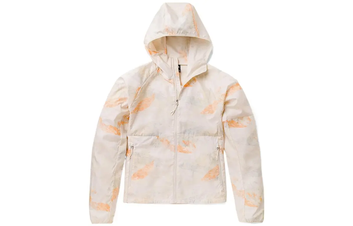 THE NORTH FACE Jackets Women's Beige Hooded Moderate Straight Fit