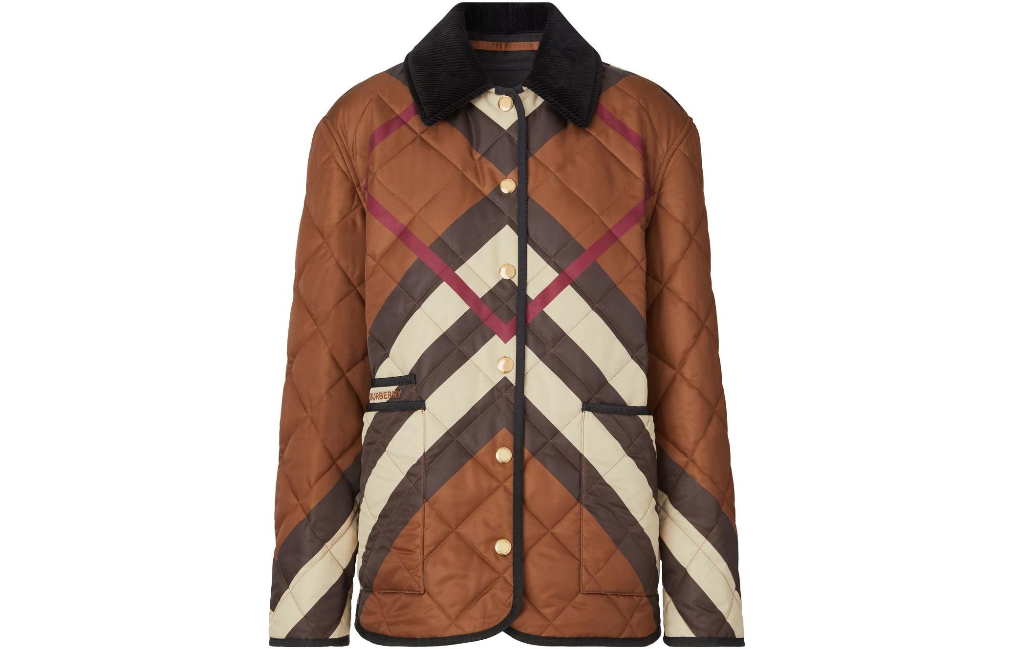 Женская куртка Burberry (коричневая)