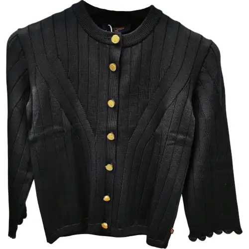 LOUIS VUITTON FW24 Knitwear Women's Black