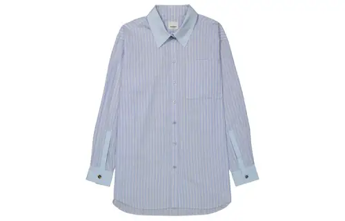 Burberry Shirts Women's Blue Lapel Moderate Other