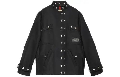 GUCCI Jackets Women's Black Moderate Pilot