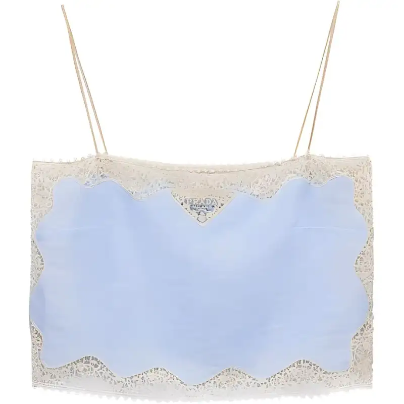 PRADA SS24 Camisole Women's Light Blue