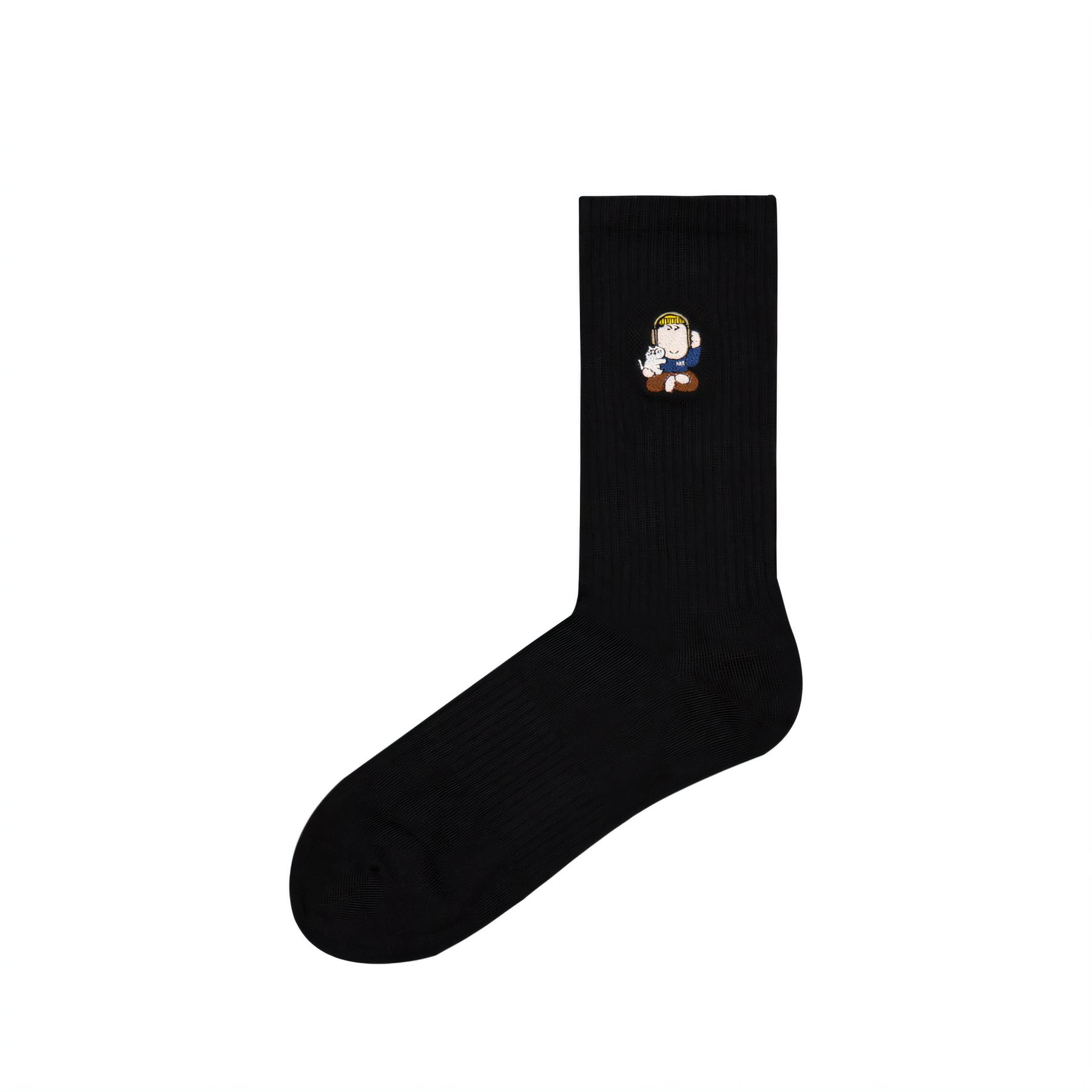 New Balance Crew Socks Unisex 1 Pack Black