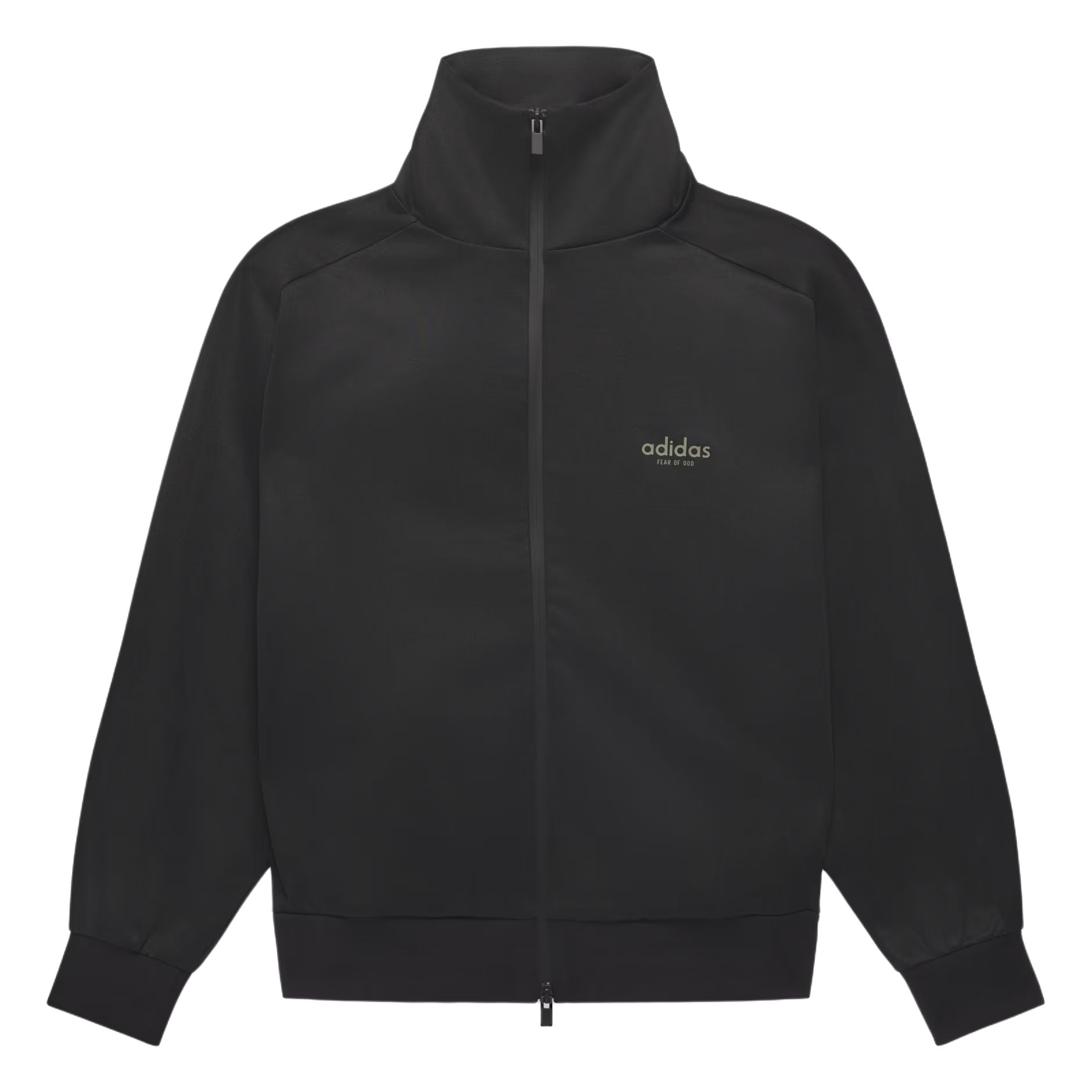 Женская куртка adidas x FEAR OF GOD ATHLETICS (черная)