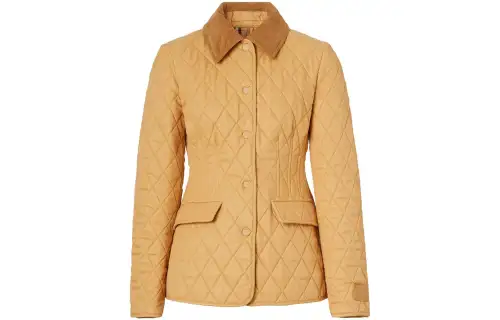 Burberry Jackets Women's Light Chestnut Lapel Moderate Other