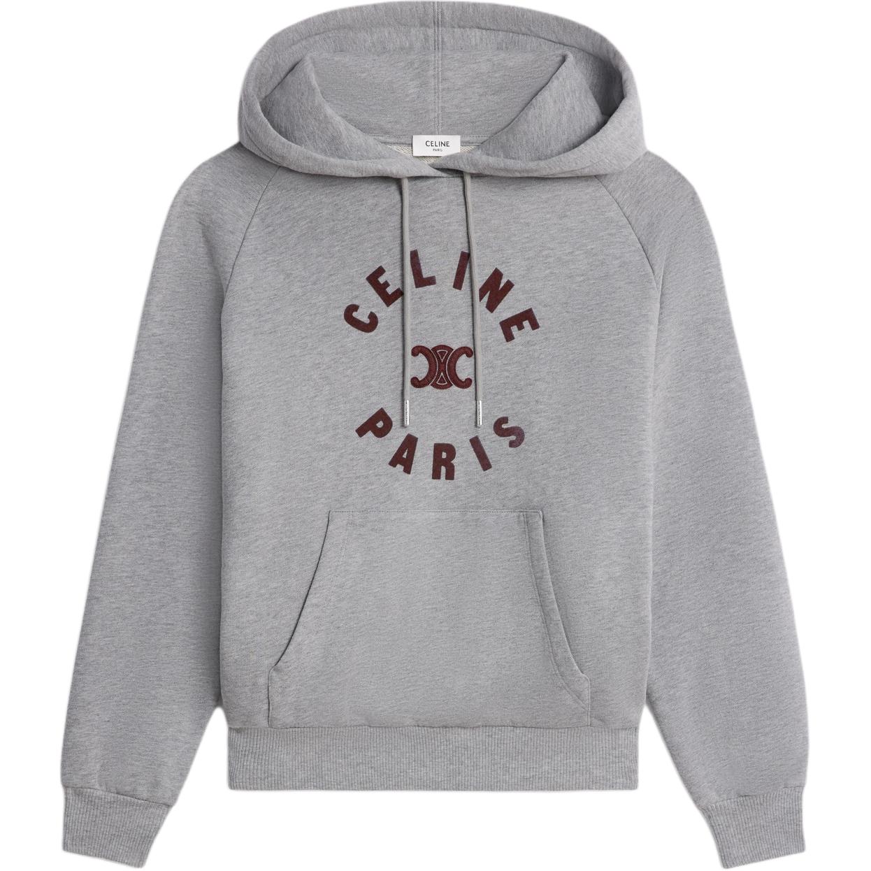 Женское худи CELINE (серое)