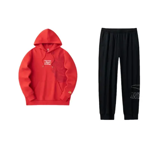 ANTA Casual Sportswear Unisex Hooded Moderate