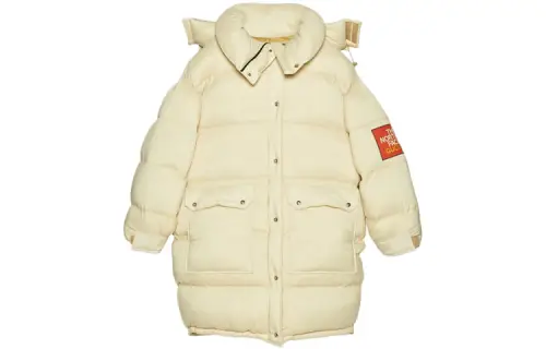 GUCCI X The North Face Padded Jacket FW21 Ivory