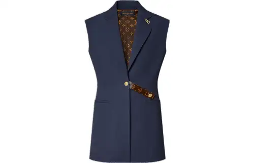LOUIS VUITTON SS23 Jackets & Coats Women's Dark Blue