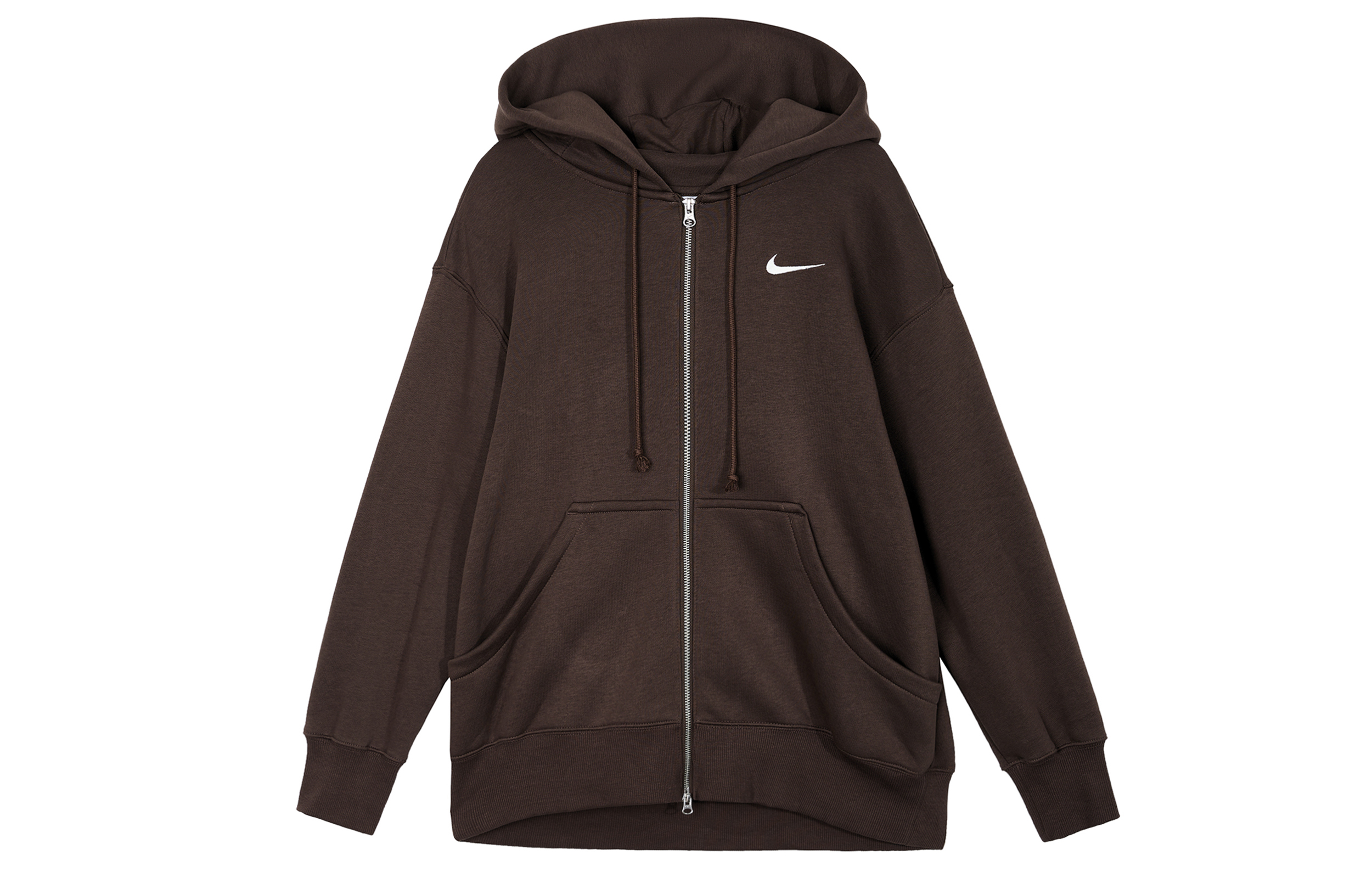 Женская куртка Nike Sportswear Phoenix Fleece (коричневая)