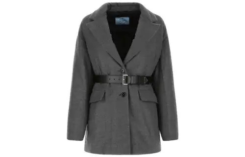 【Previous Season】belted wool-cashmere coat