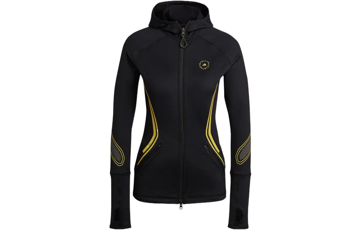 Adidas Jackets Women's Black V-neck Moderate Other