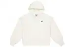 New Balance Sweatshirts Women's White Hooded Moderate Regular