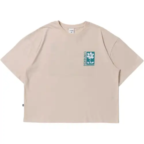 Converse Tee T Shirt Women's Sand