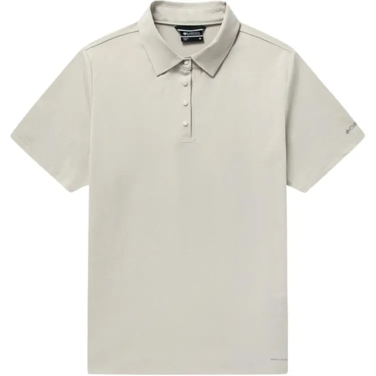 Columbia Transit SS24 Polo Shirt Women's Gray