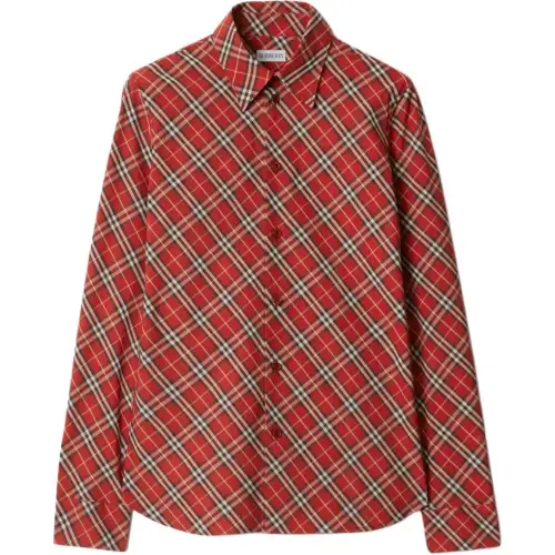 Burberry cropped shirt