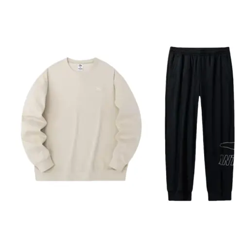 ANTA Casual Sportswear Unisex Crew Neck Moderate
