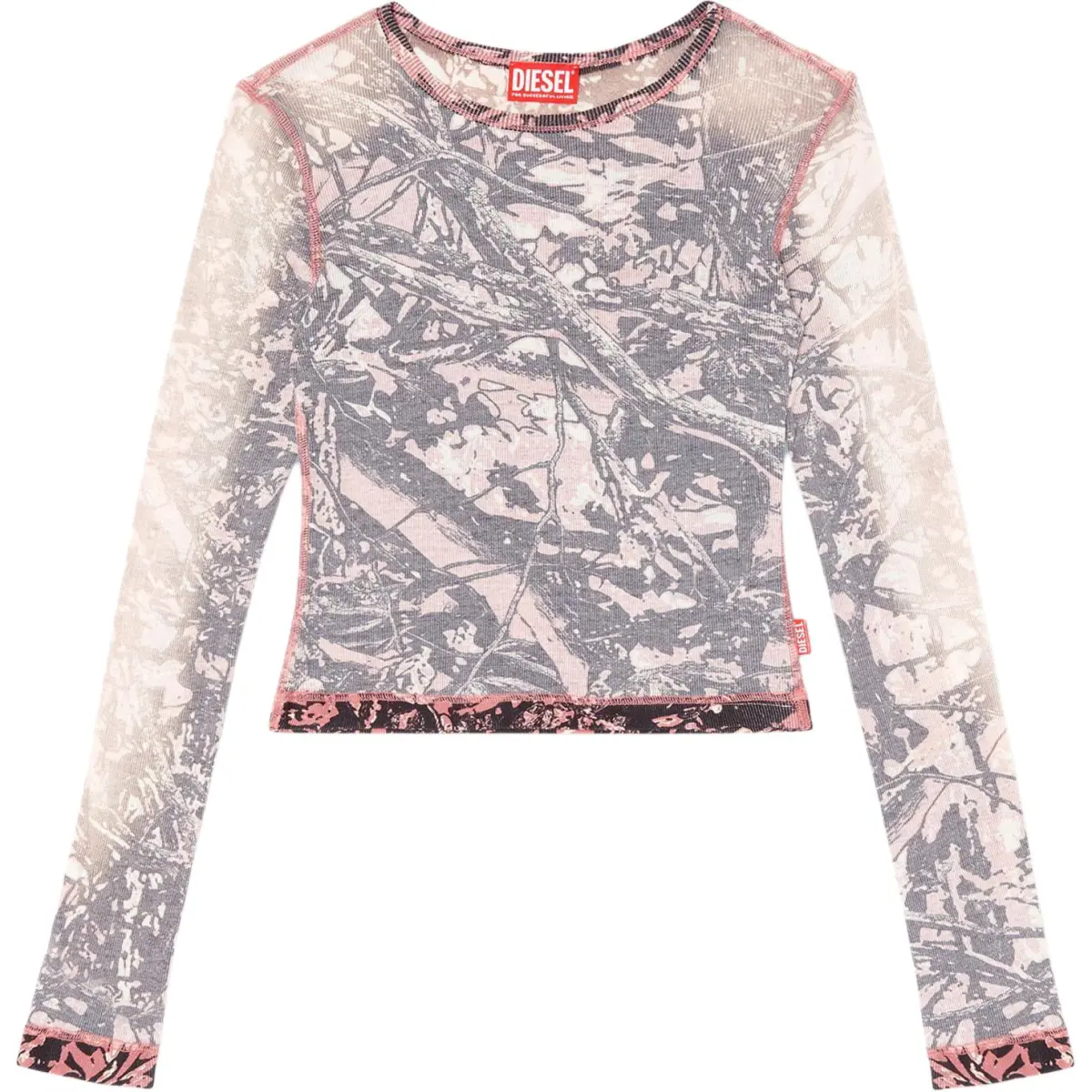 DIESEL SS25 T-Shirt Women's Multicolor