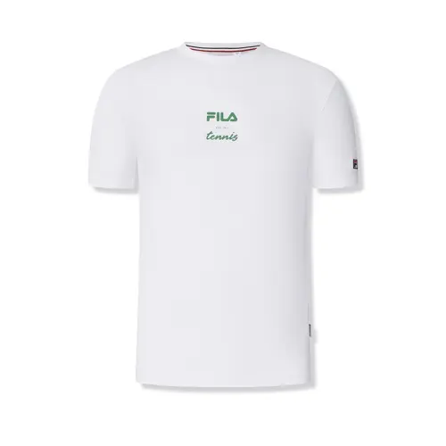 FILA Athletics T Shirt Men's Jade White