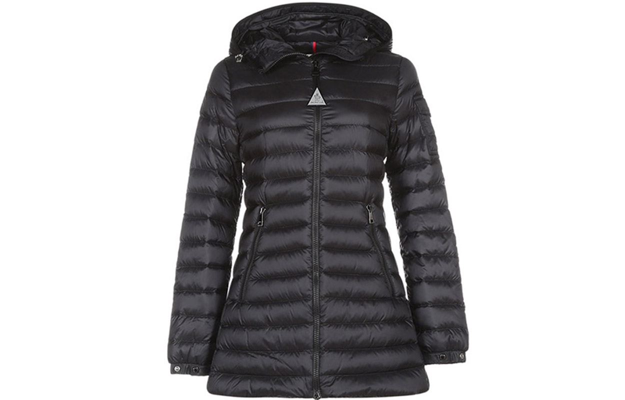 Женский пуховик Moncler SS21 Down Jacket (черный)