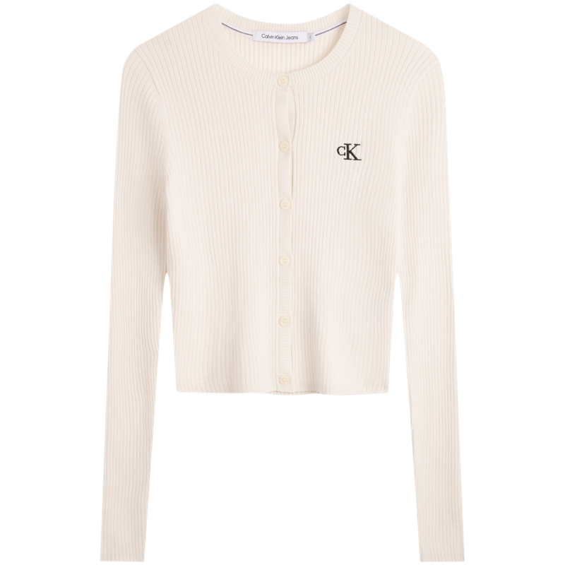 Женский кардиган CALVIN KLEIN вязаный (однотонный)