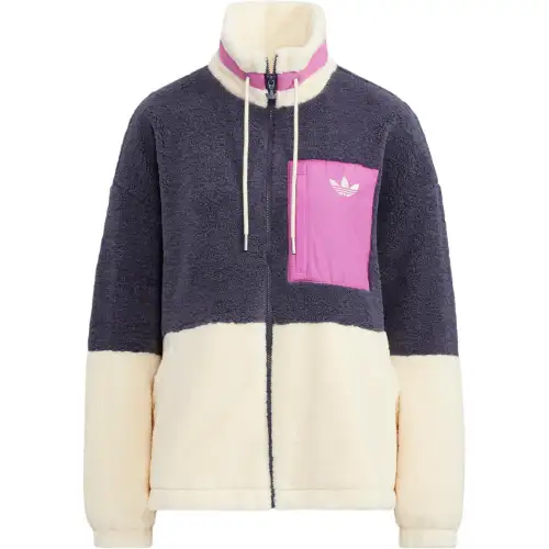 Adidas Originals Short Sherpa Jacket Women's Multicolor